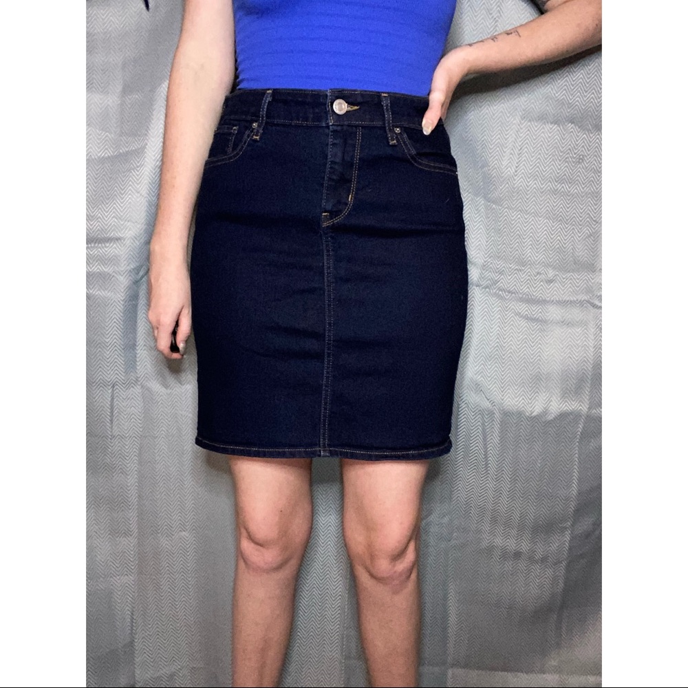 EUC Levi’s High-Waisted Skirt